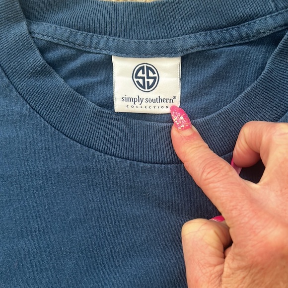 Simply Southern Breast Cancer Awarness T-shirt Follow Your Hope Pink sz XL GUC - Picture 7 of 13